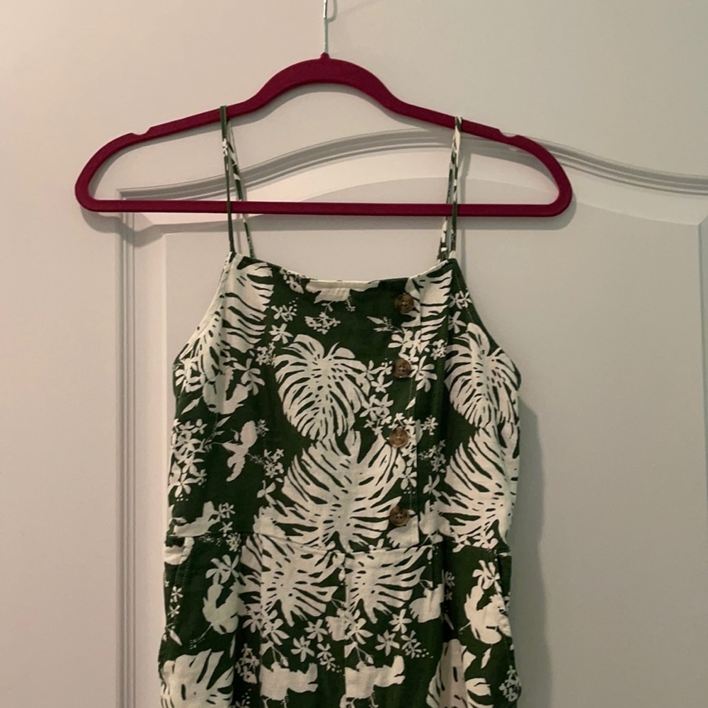 TROPICAL PATTERNED JUMPSUIT